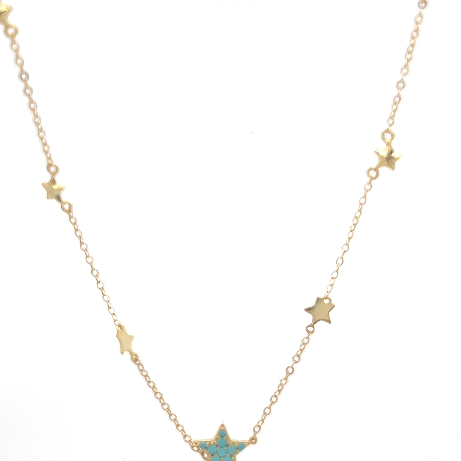 Elegant Star Pendant Necklace