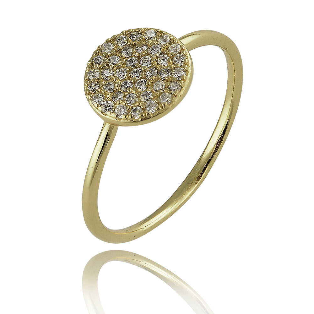 Equilibrium Karma Circle Ring | Full CZ | Sterling Silver | Inspirit Designs
