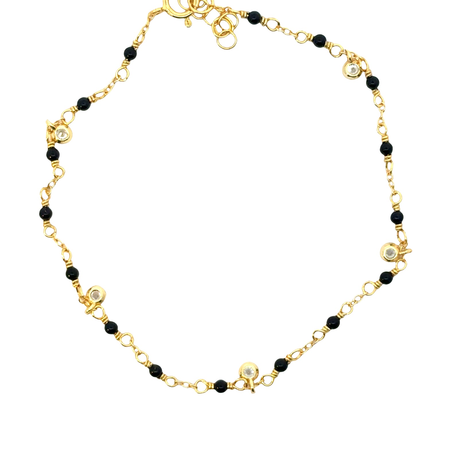 Turquoise CZ Drop Bracelet