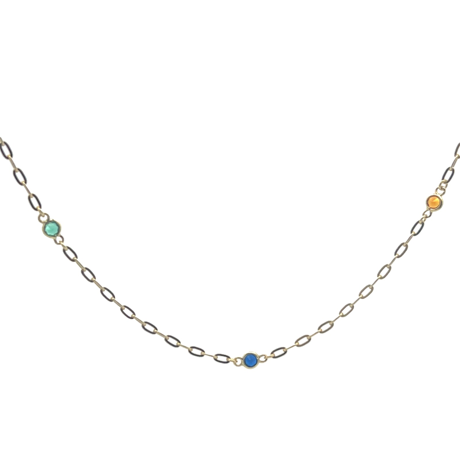 Equilibrium Diamond By The Yard Paperclip Necklace | Inspirit Designs