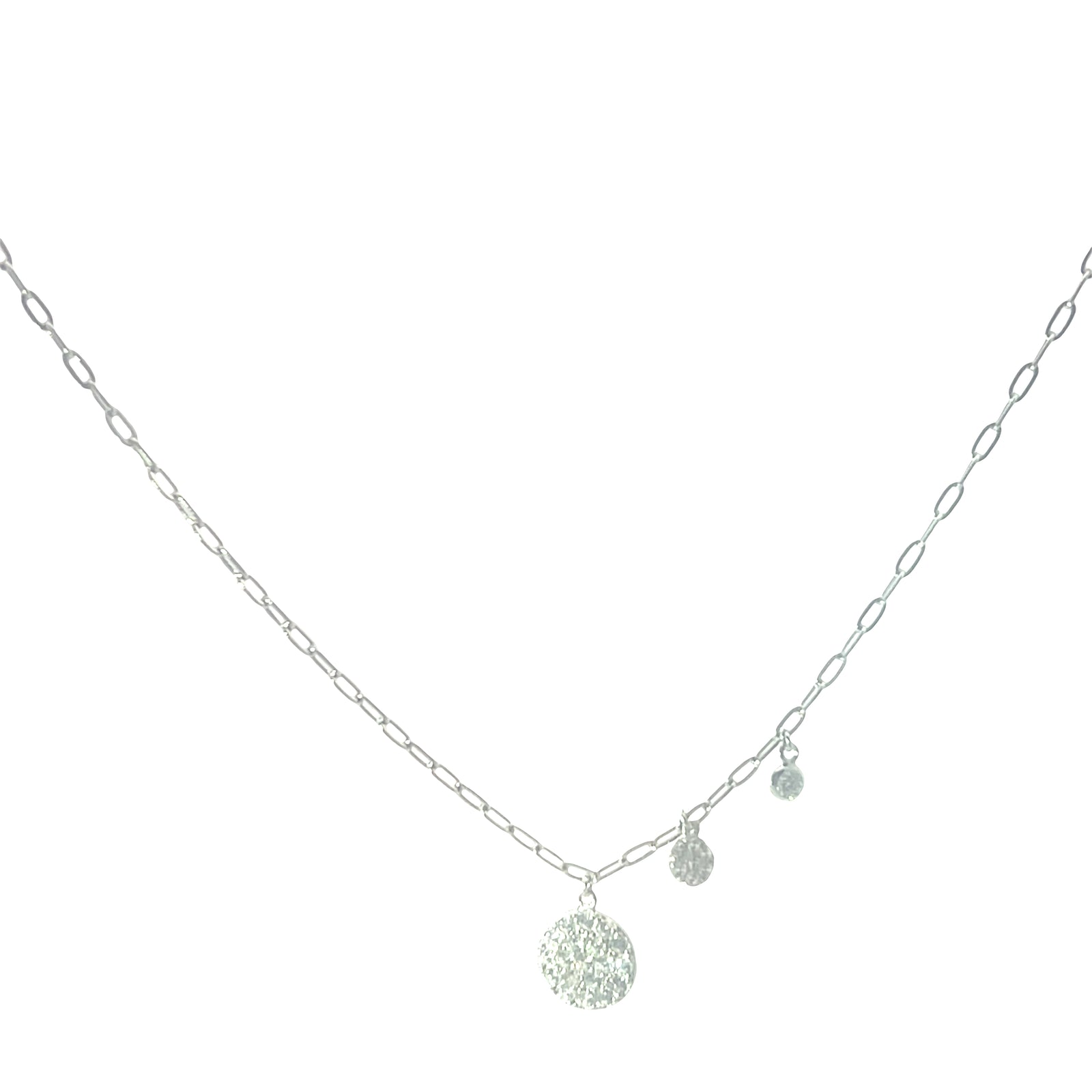 Equilibrium Three Drop Circle Karma Necklace | Inspirit Designs