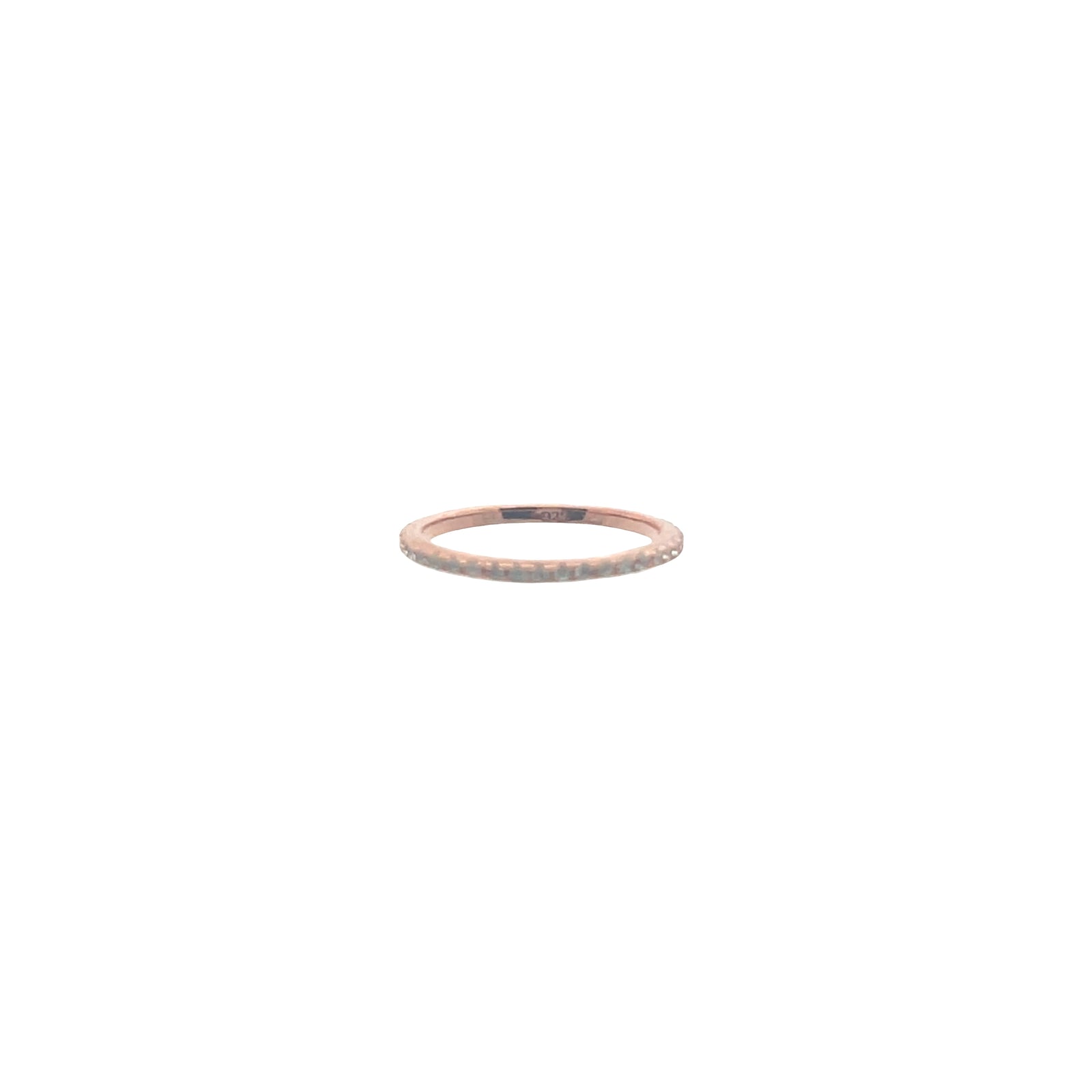 Equilibrium Eternity Band Ring | CZ | Sterling Silver | Inspirit Designs