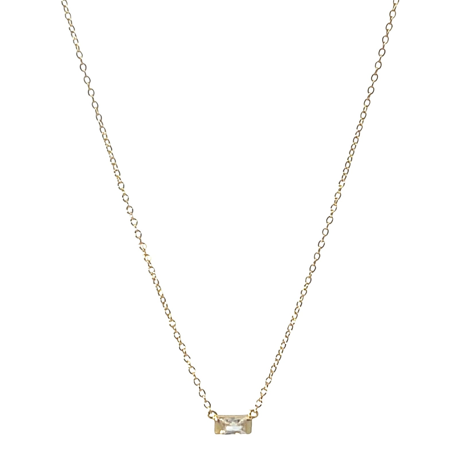 Baguette Stellar NecklaceNecklace