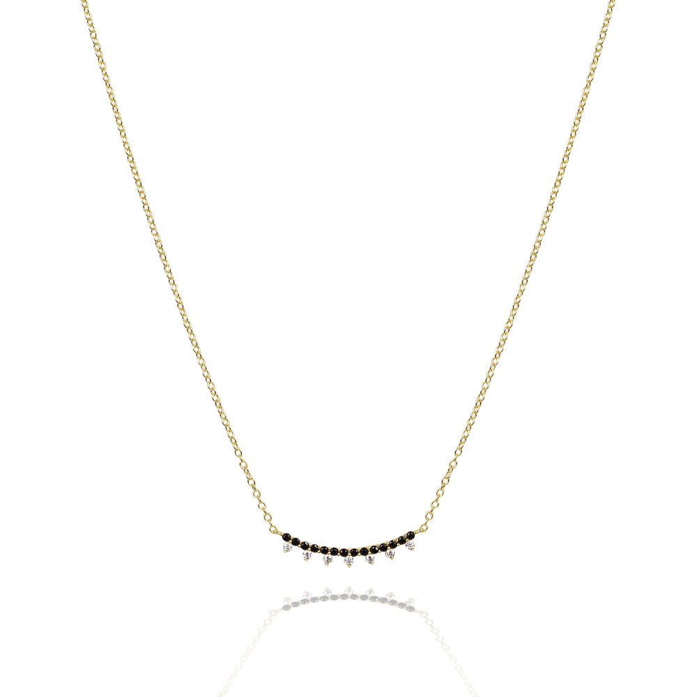Magic Bar Balance Glitter Necklace