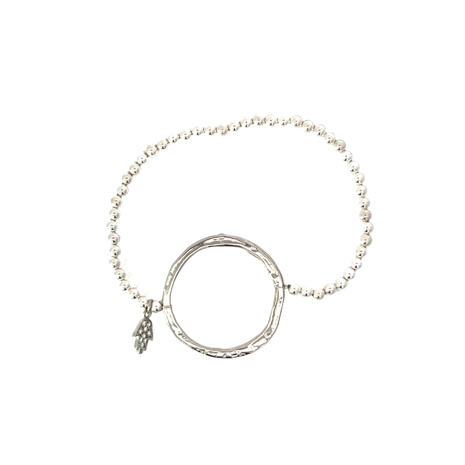Equilibrium Karma & Hamsa Beaded Bracelet | Gold Filled & Silver | Inspirit DesignsBracelet