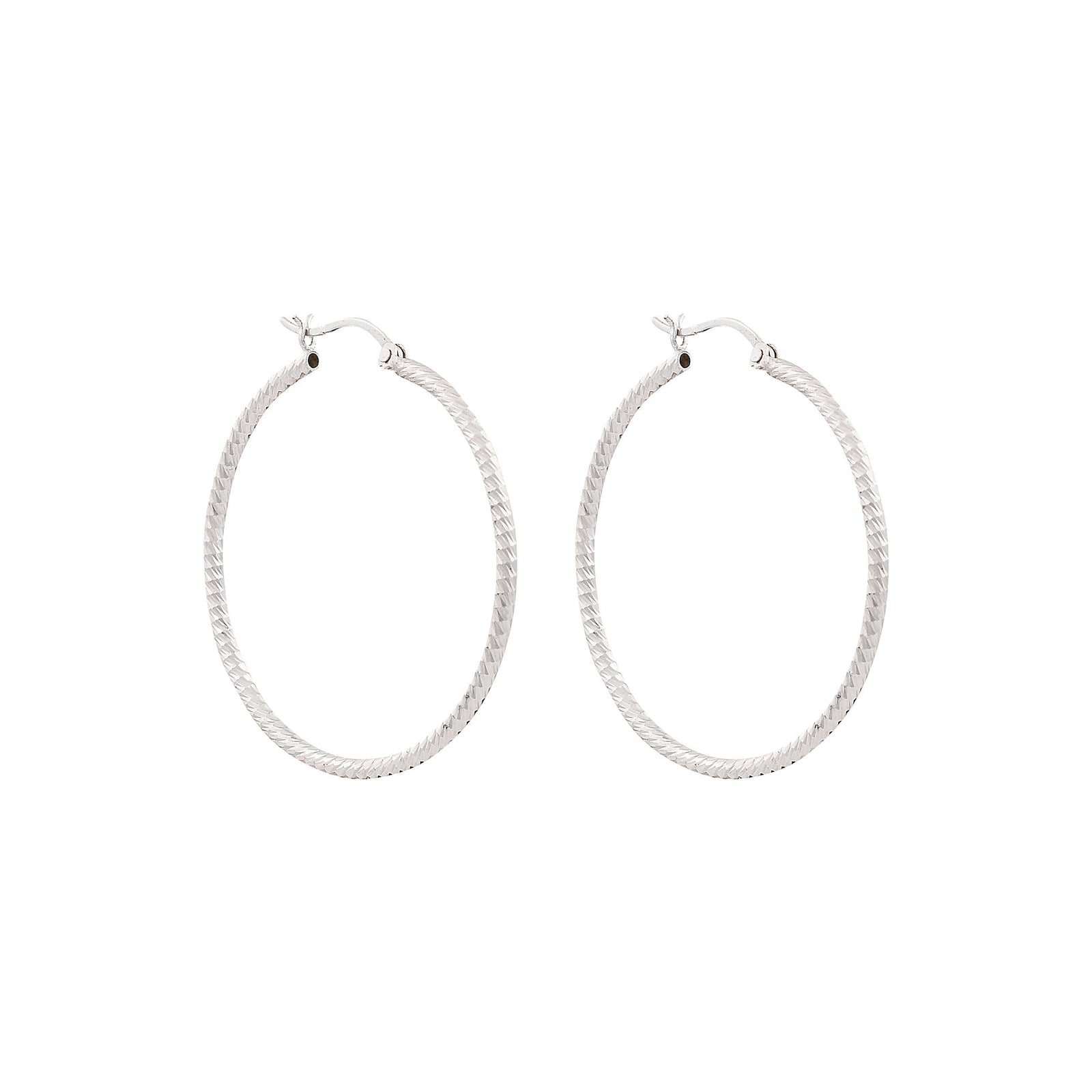 Karma Large Glitter Hoop 40cm EarringsEarrings