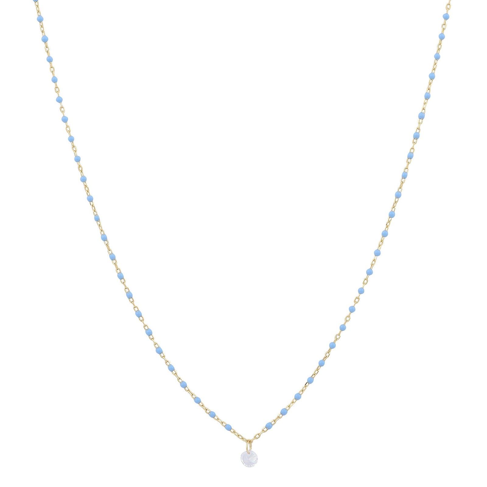 The One Glitter Enamel NecklaceNecklace