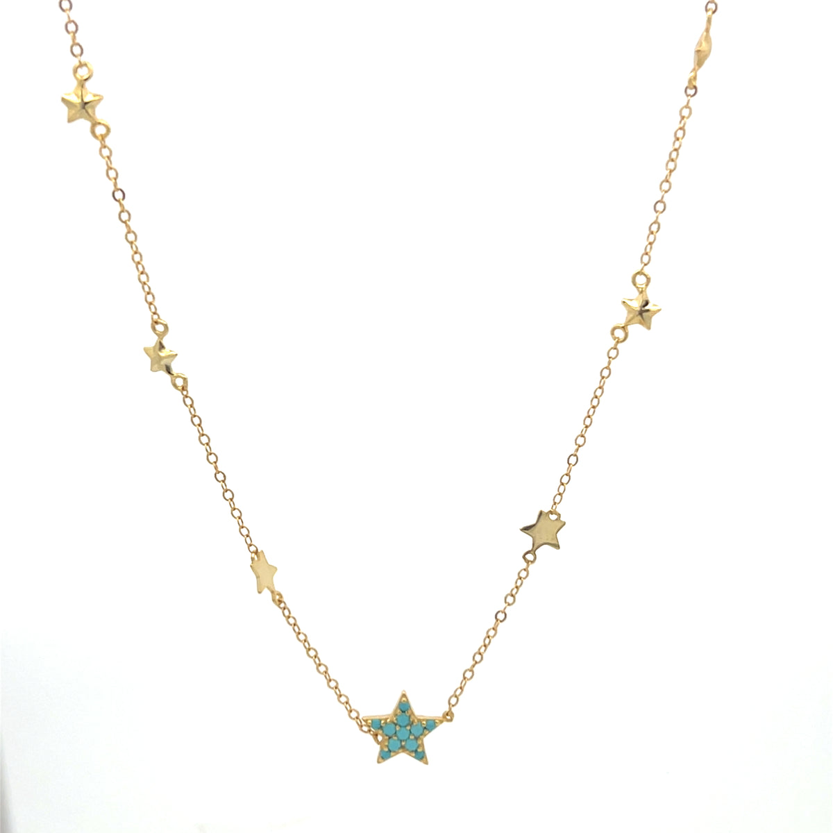 Charming Star Pendant Necklace