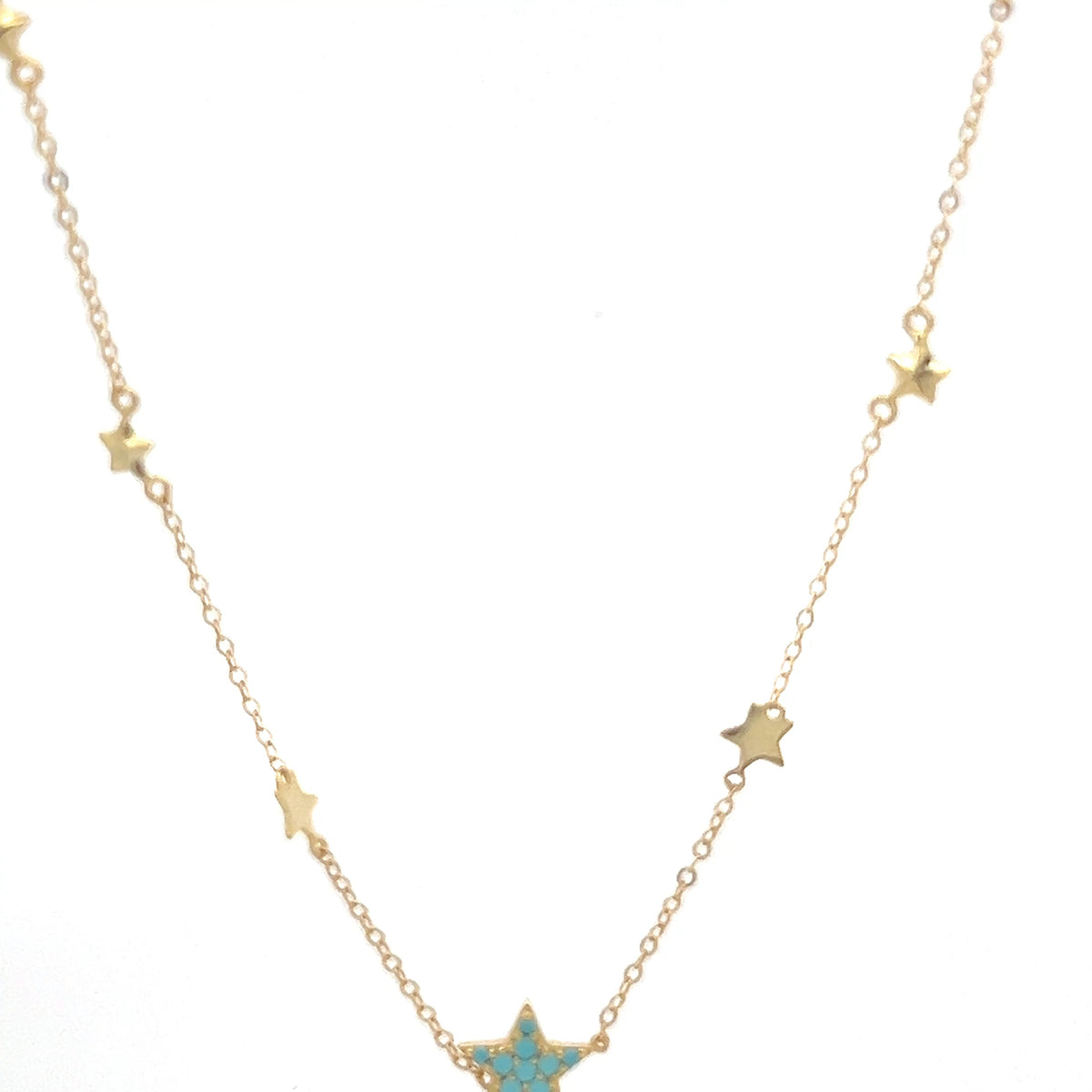 Elegant Star Pendant Necklace
