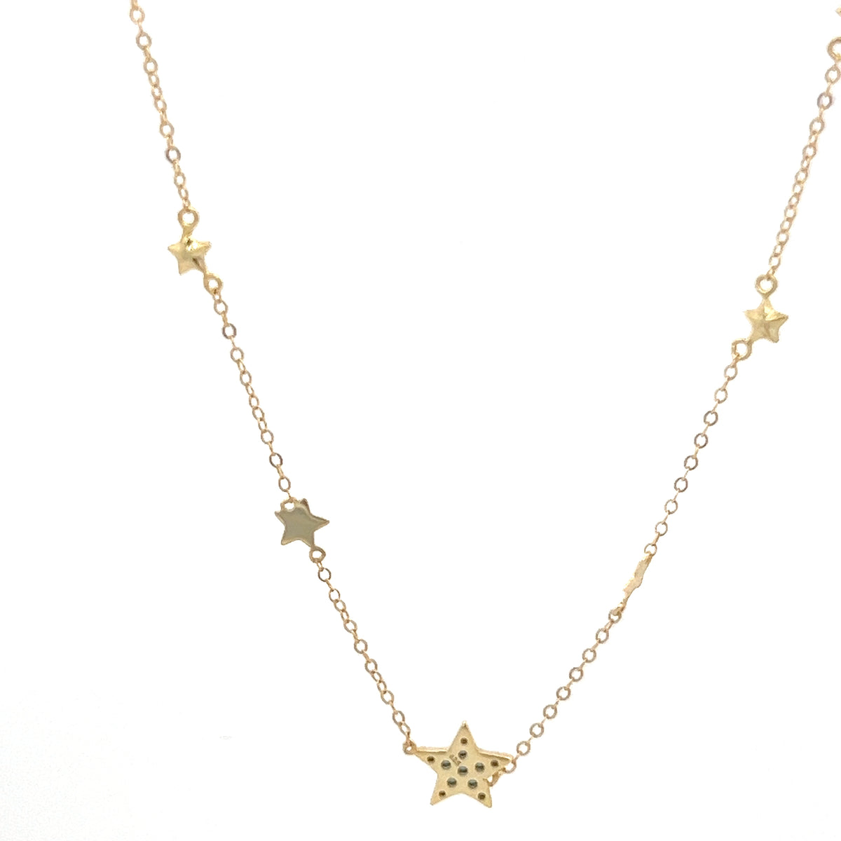 Elegant Star Pendant Necklace