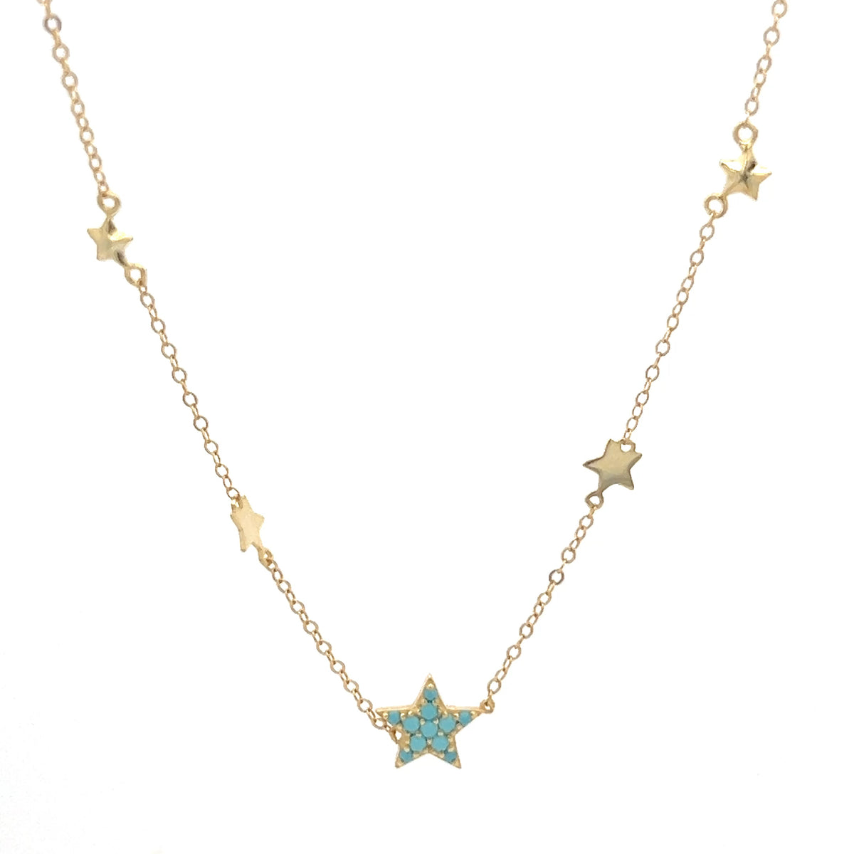 Elegant Star Pendant Necklace