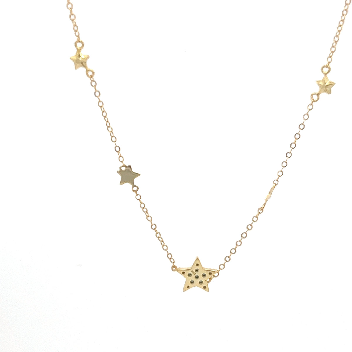 Elegant Star Pendant Necklace