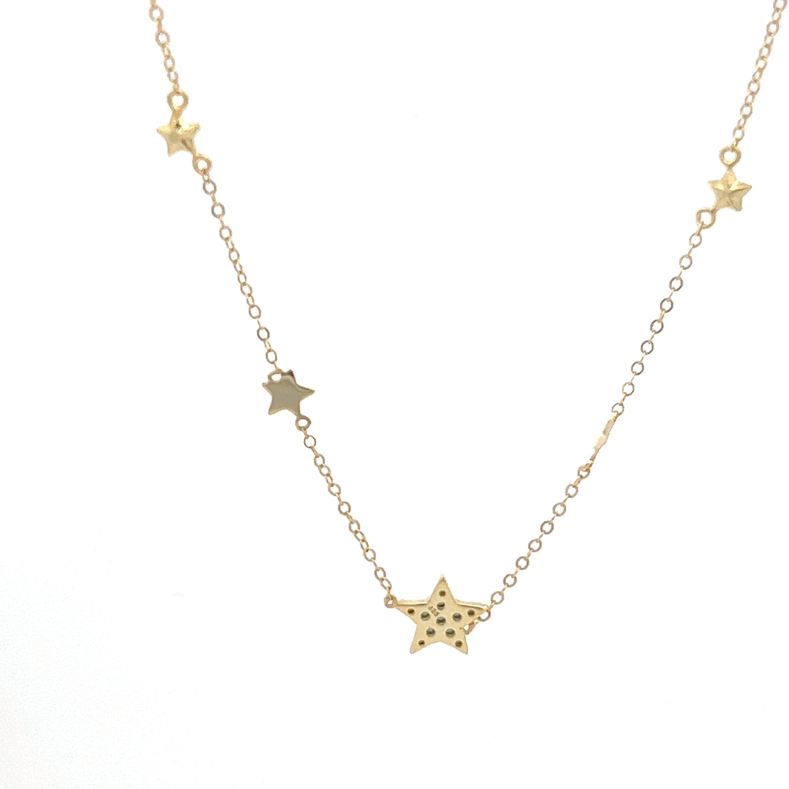 Elegant Star Pendant Necklace
