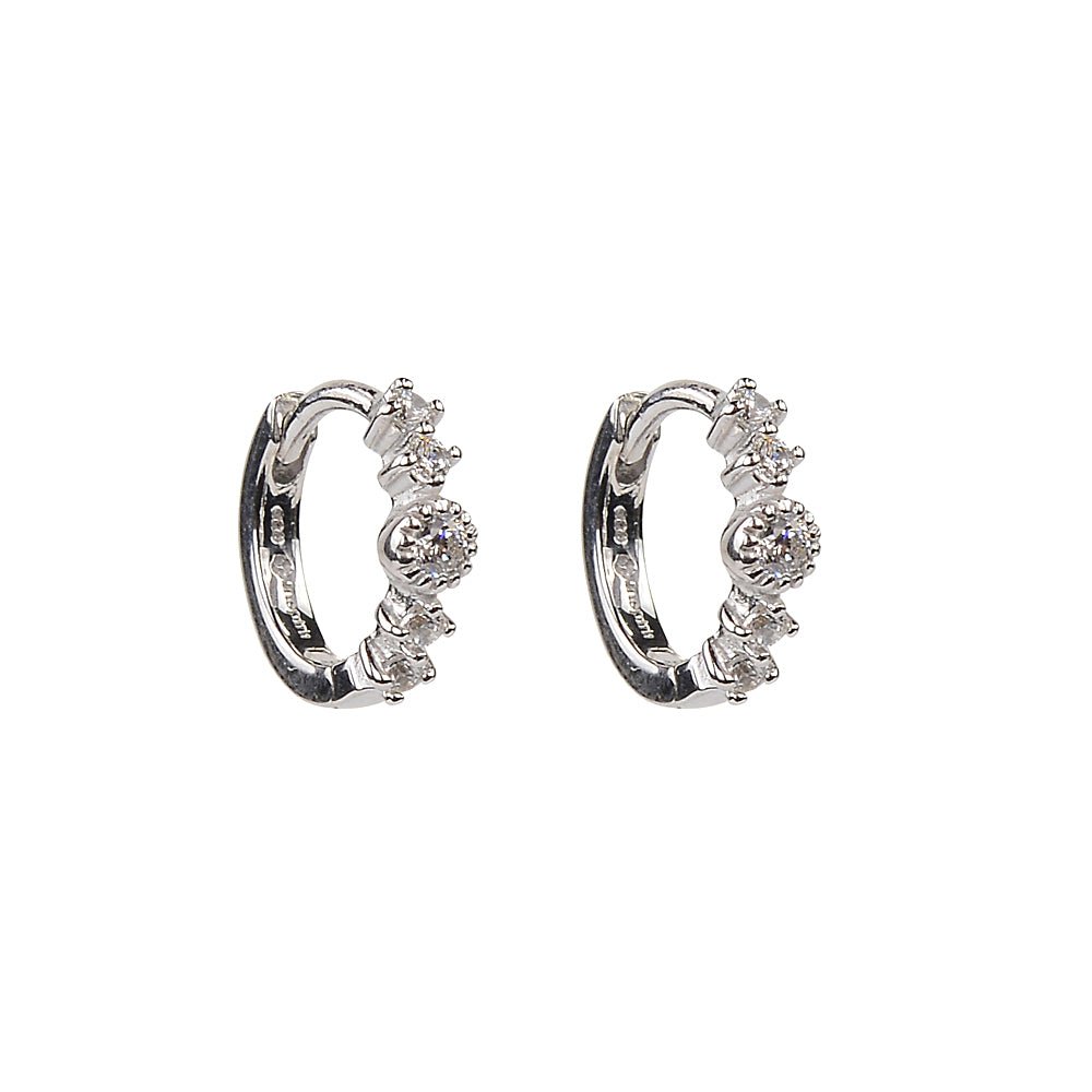 5 stone huggyEarrings