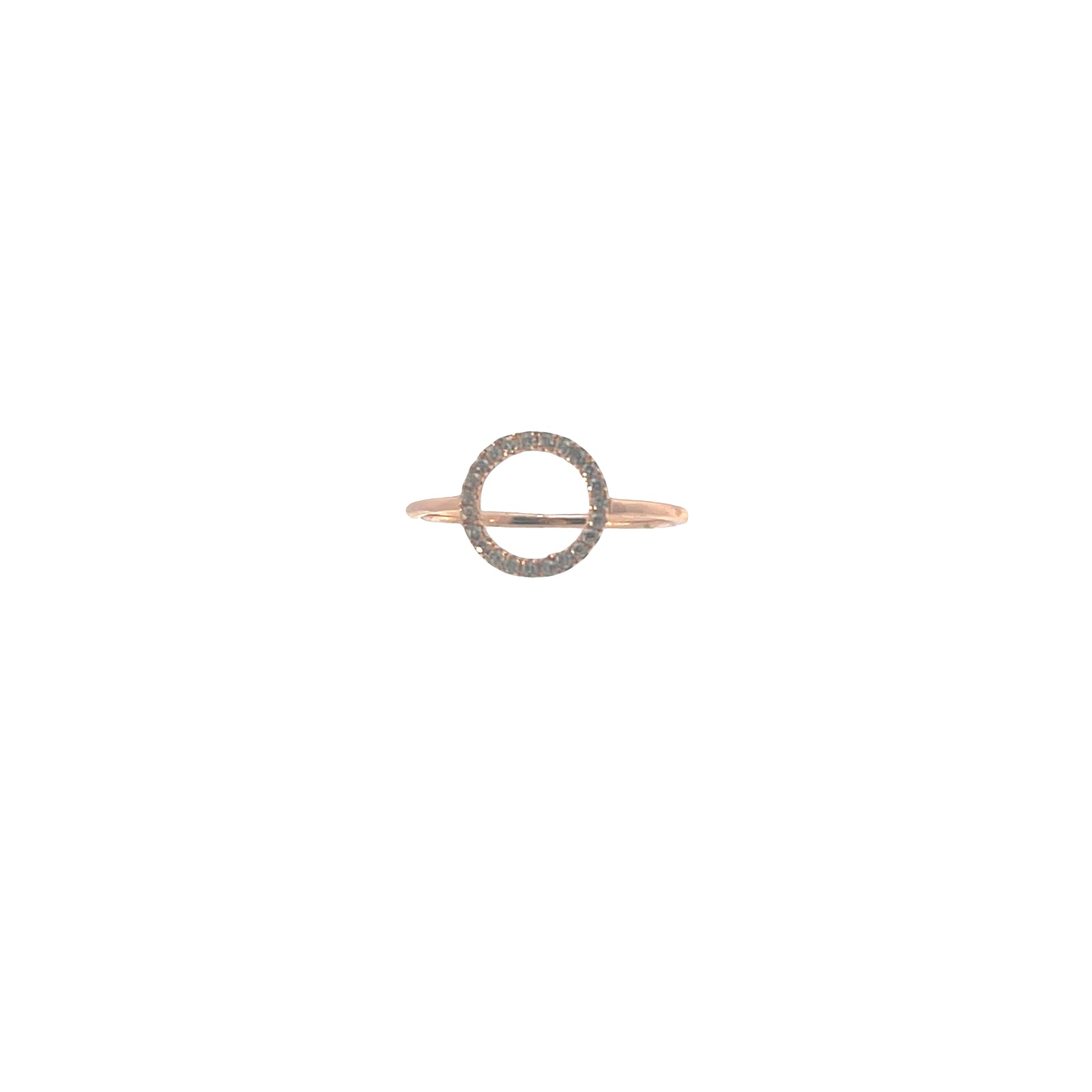 Equilibrium Open Karma Circle Ring | CZ | Sterling Silver | Inspirit Designs