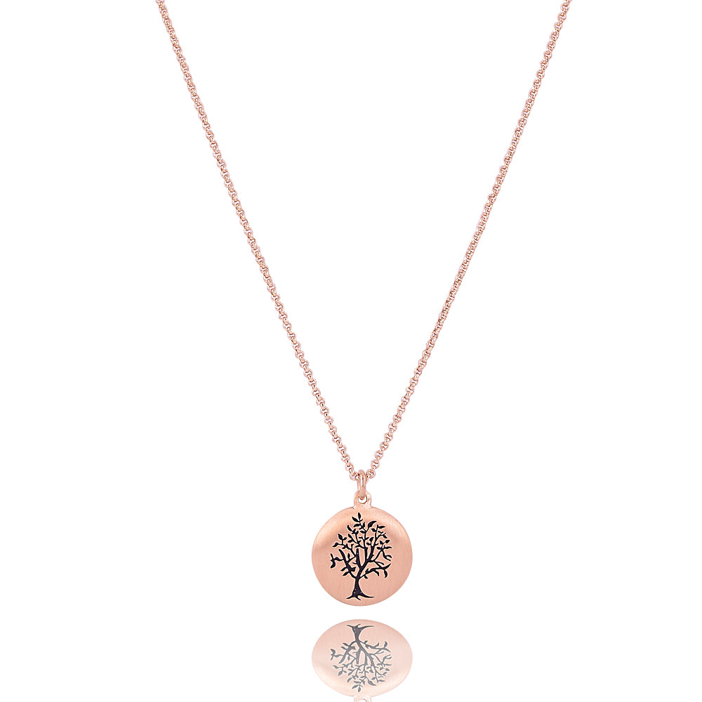 Life is beautiful tree of life necklace