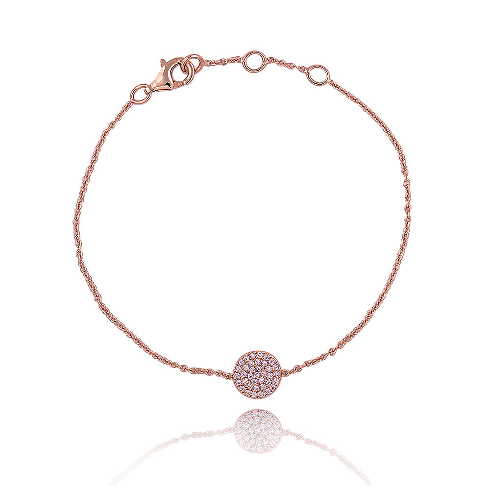 Classic karma full cz bracelet