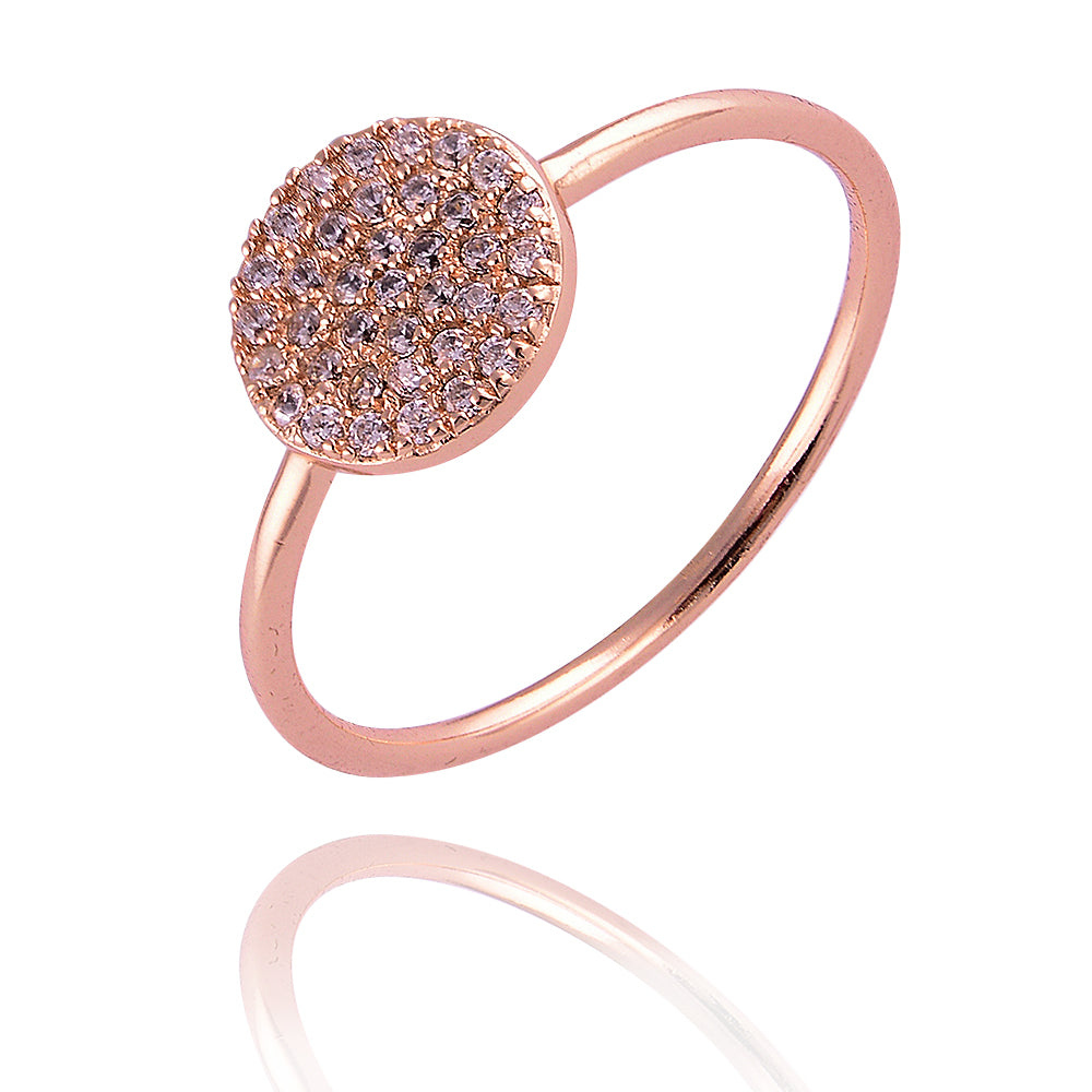 Equilibrium Karma Circle Ring | Full CZ | Sterling Silver | Inspirit Designs