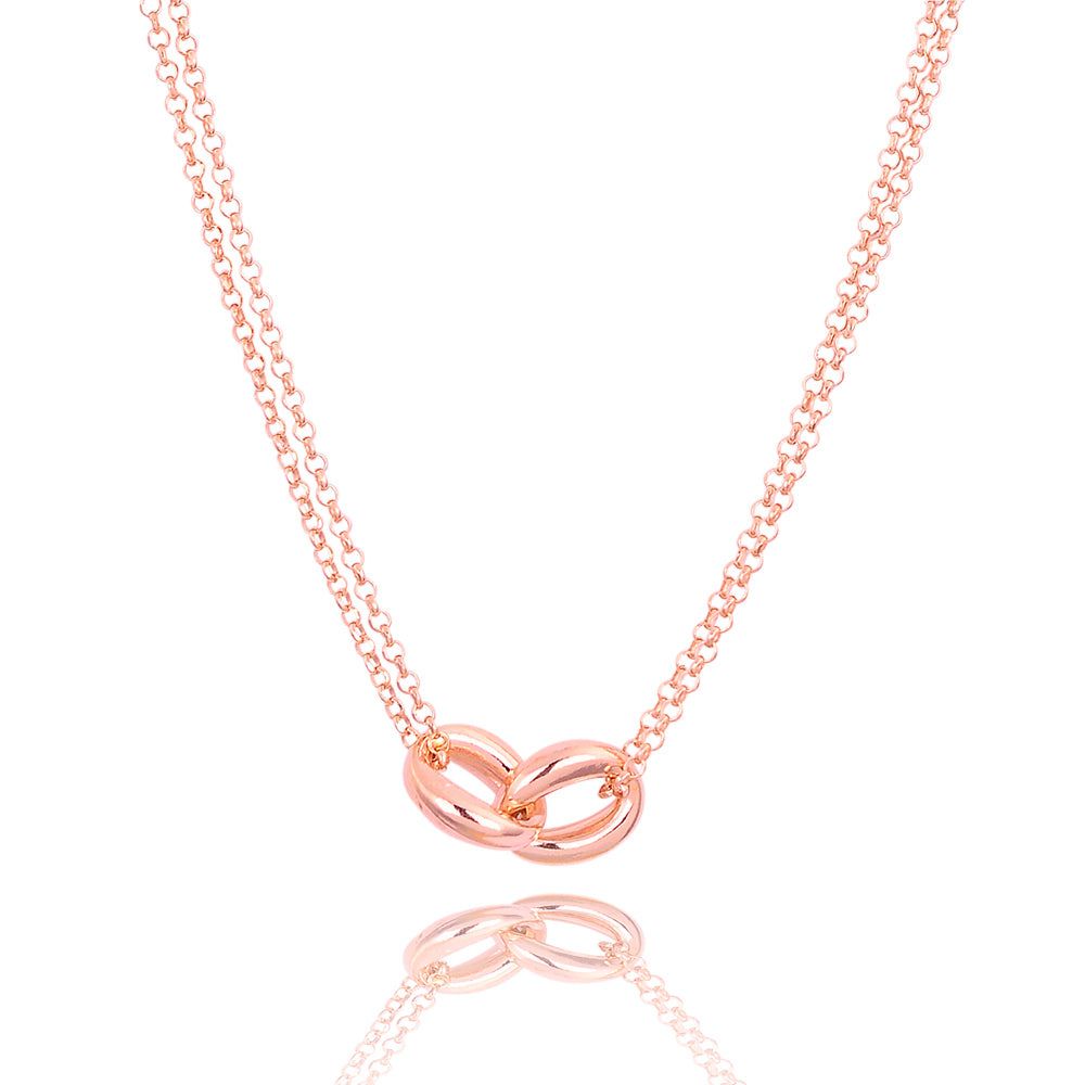 Two strand karma link Necklace