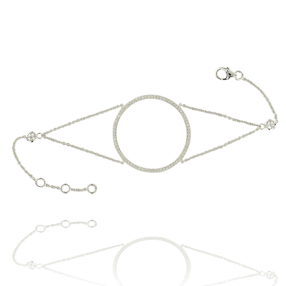 Equilibrium Circle of Life Bracelet | 925 Sterling Silver | Inspirit Designs