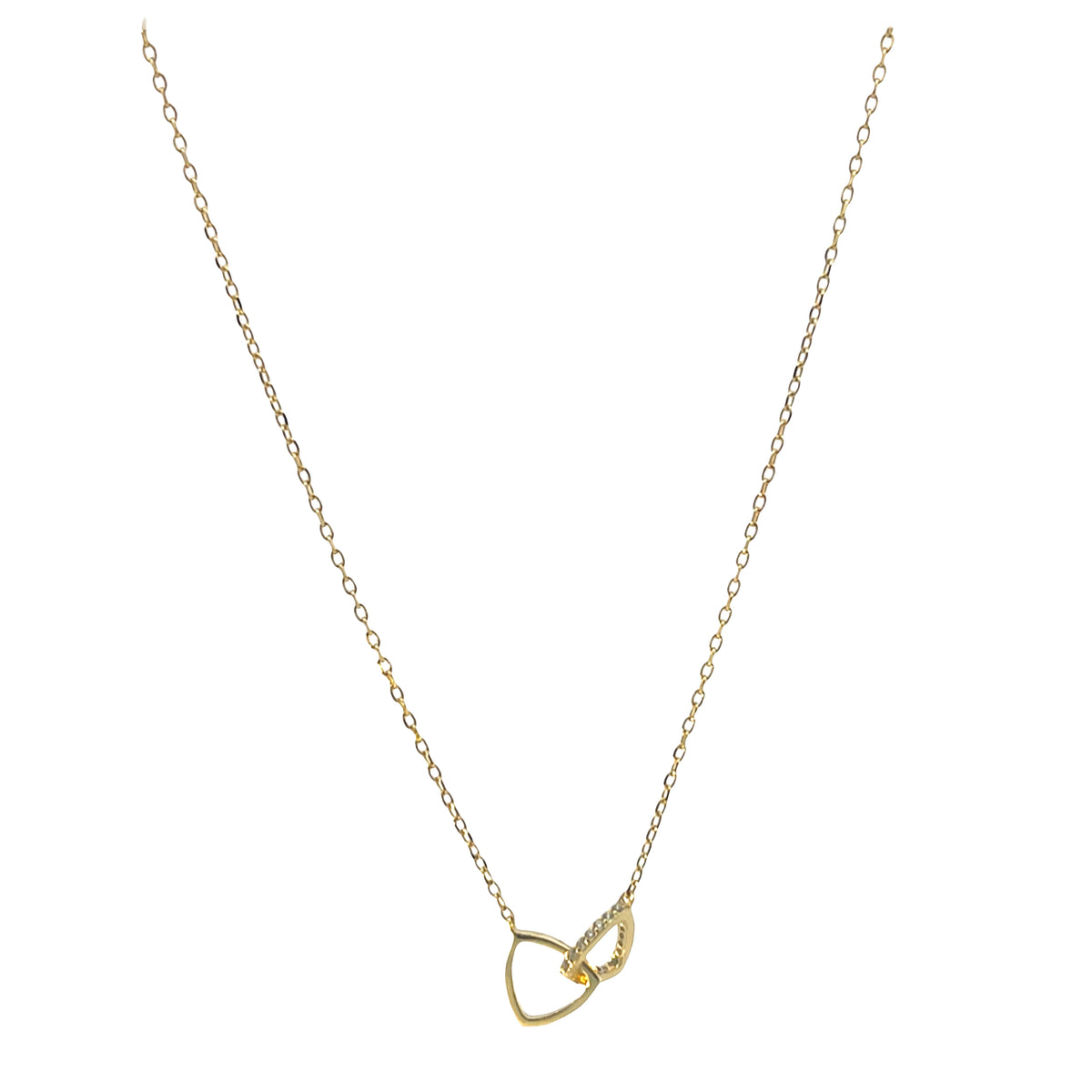 Eternal Connection triangle necklace 925 Sterling silver