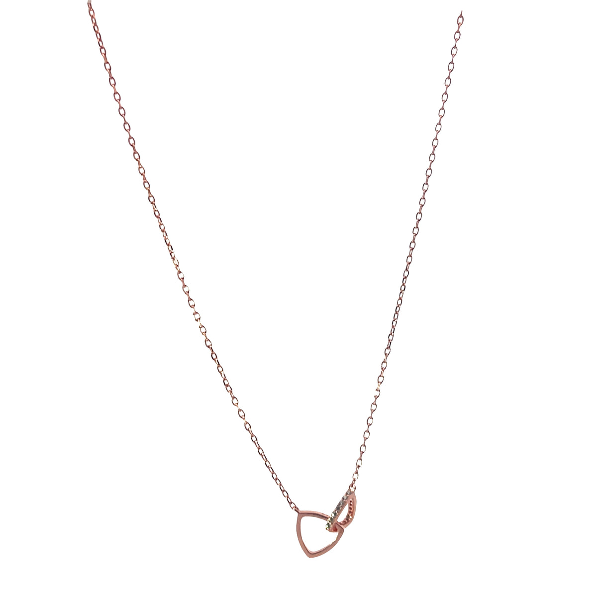 Eternal Connection triangle necklace 925 Sterling silver