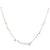 Pink Sapphire  Heart chakra short Necklace
