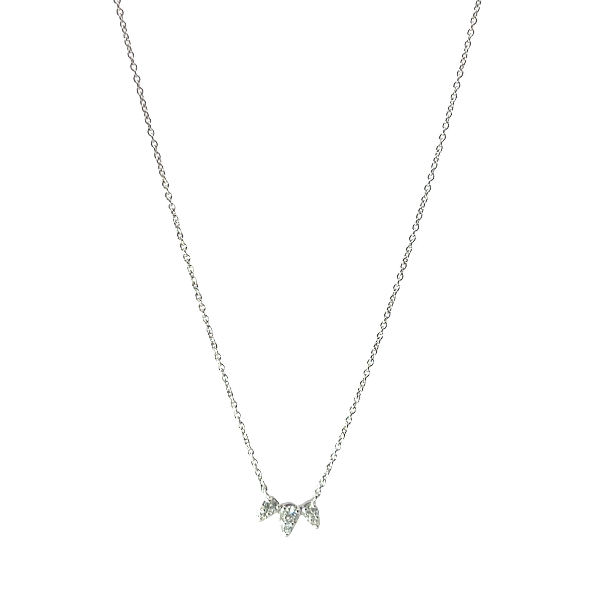 You Are a Queen Triple Drop Necklace