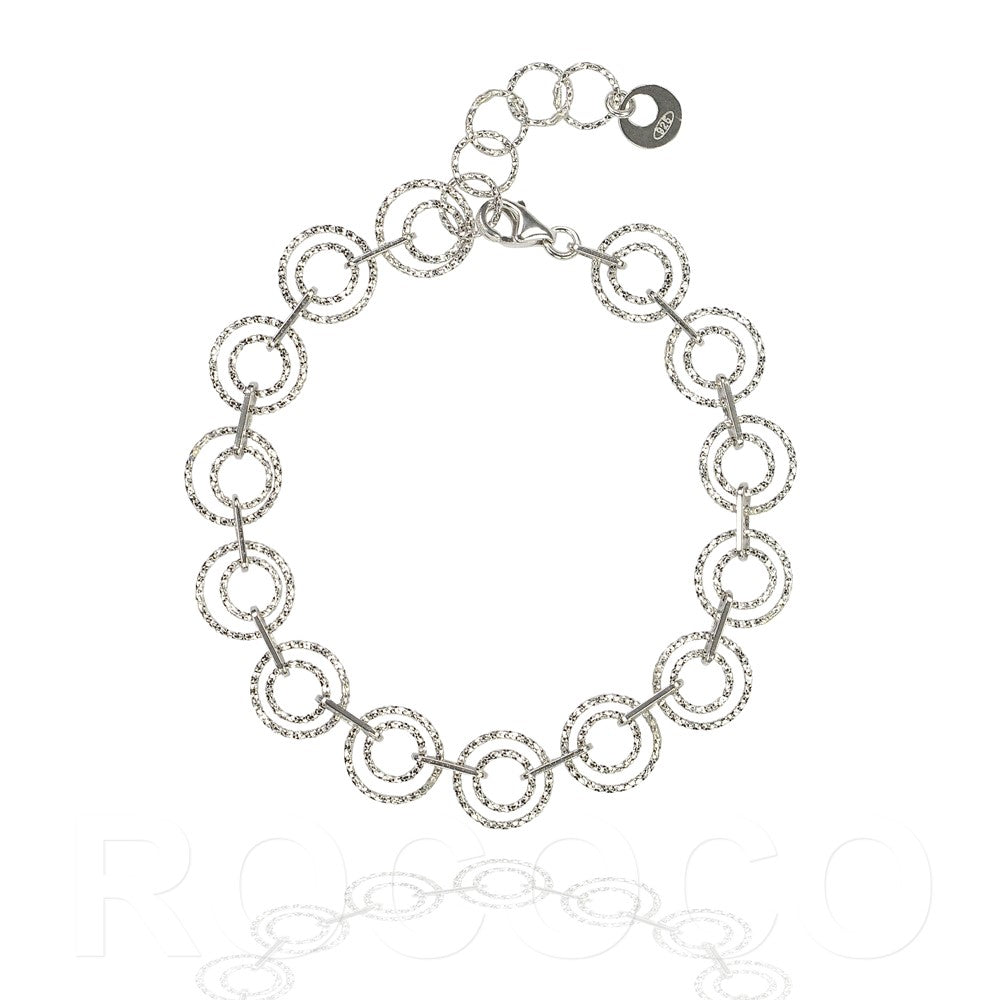 Equilibrium Double Circle Bracelet | 925 Sterling Silver | Inspirit Designs