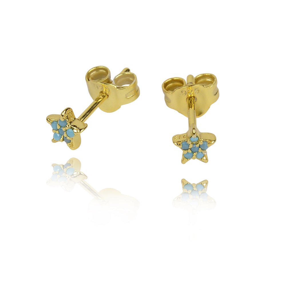 Classic single star celestial radiance studs