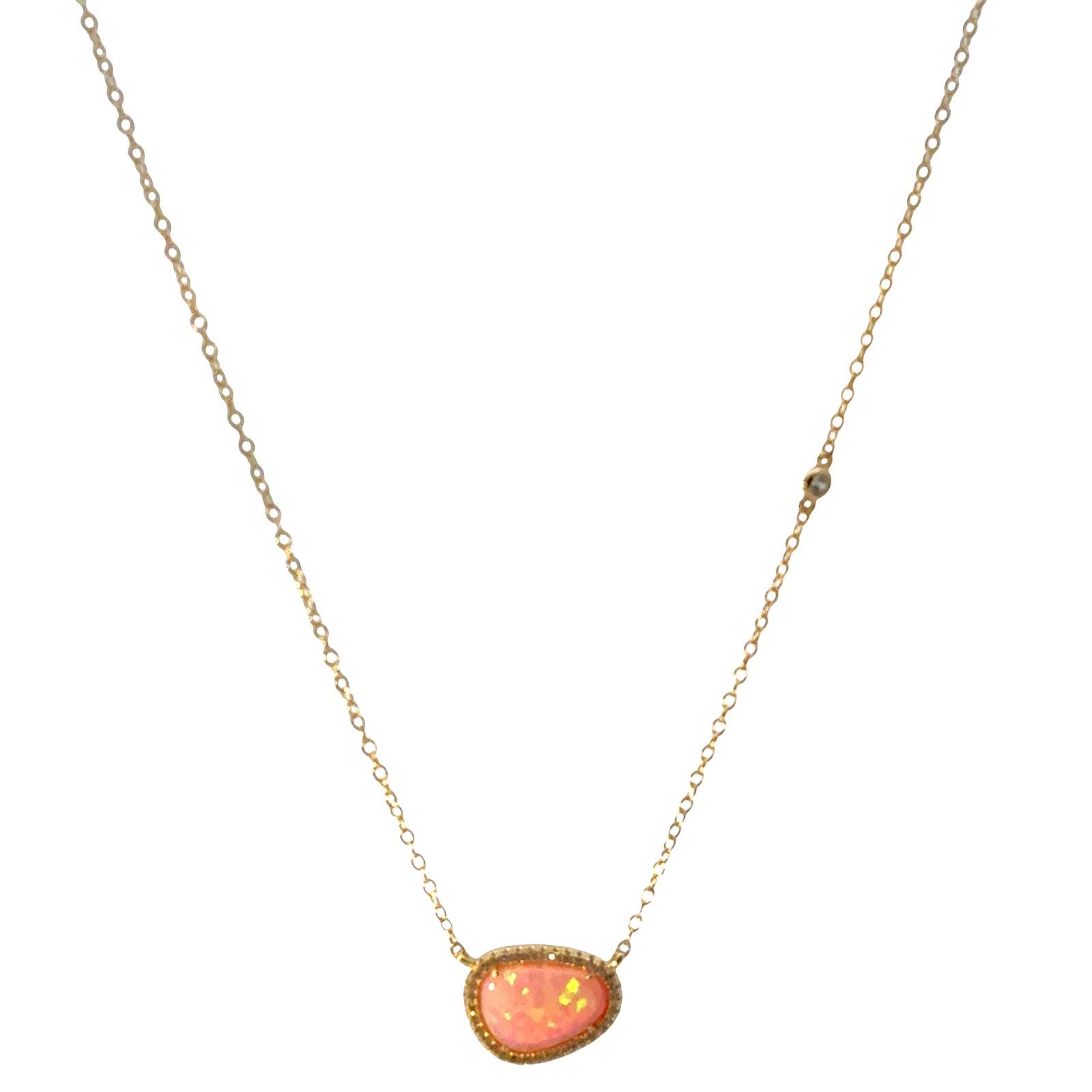 Sterling Silver Opalite Necklace