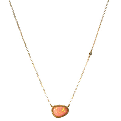 Sterling Silver Opalite Necklace