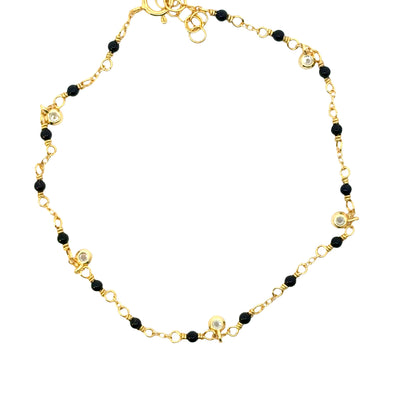 Turquoise CZ Drop Bracelet