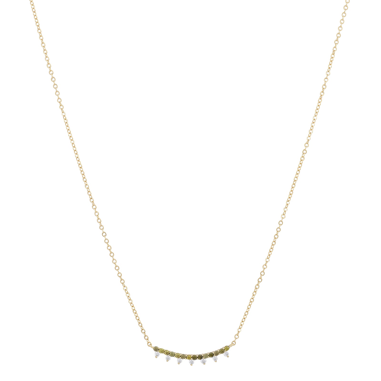 Magic Bar Balance Glitter Necklace