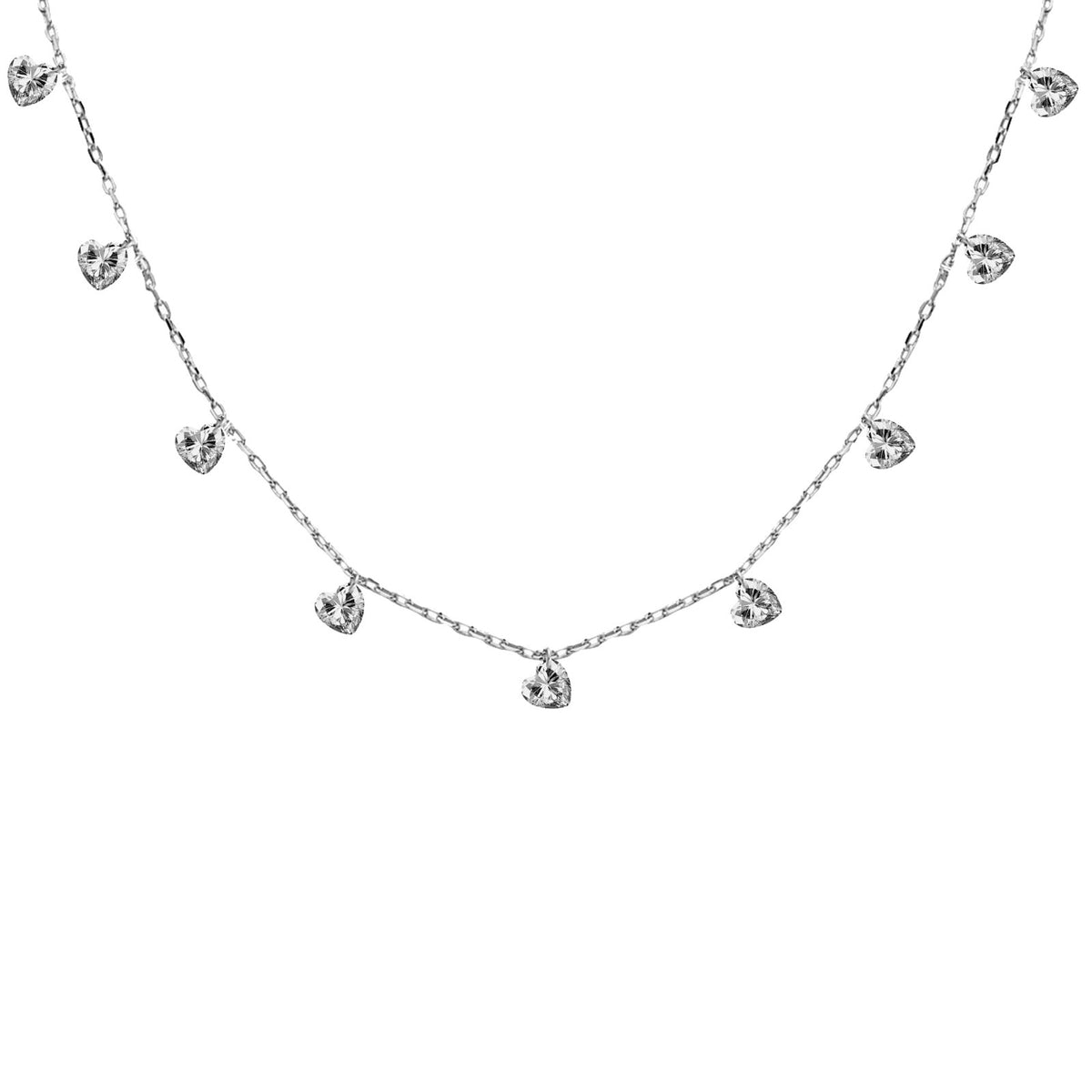 Love Heart non encased necklace