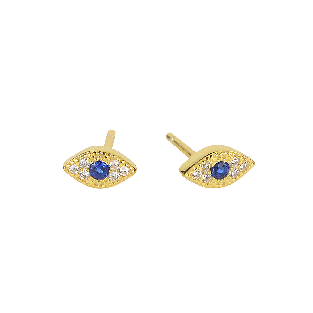 Sacred Protection Evil eye stud earrings