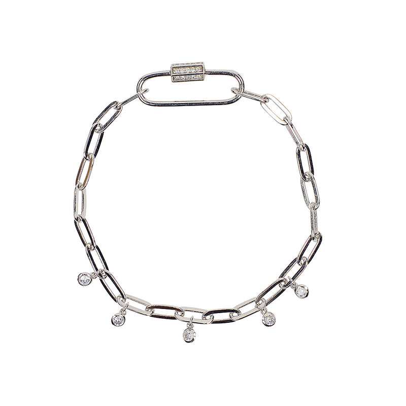 Paperclip Chunky Bracelet