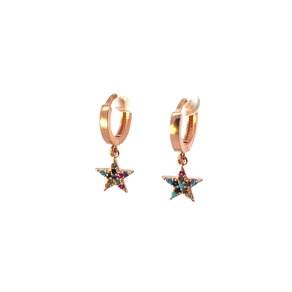 Multi Colour star huggies celestial radiance