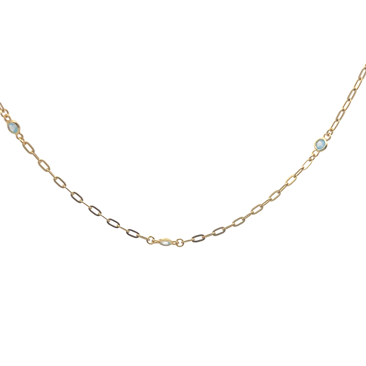 Equilibrium Diamond By The Yard Paperclip Necklace | Inspirit Designs