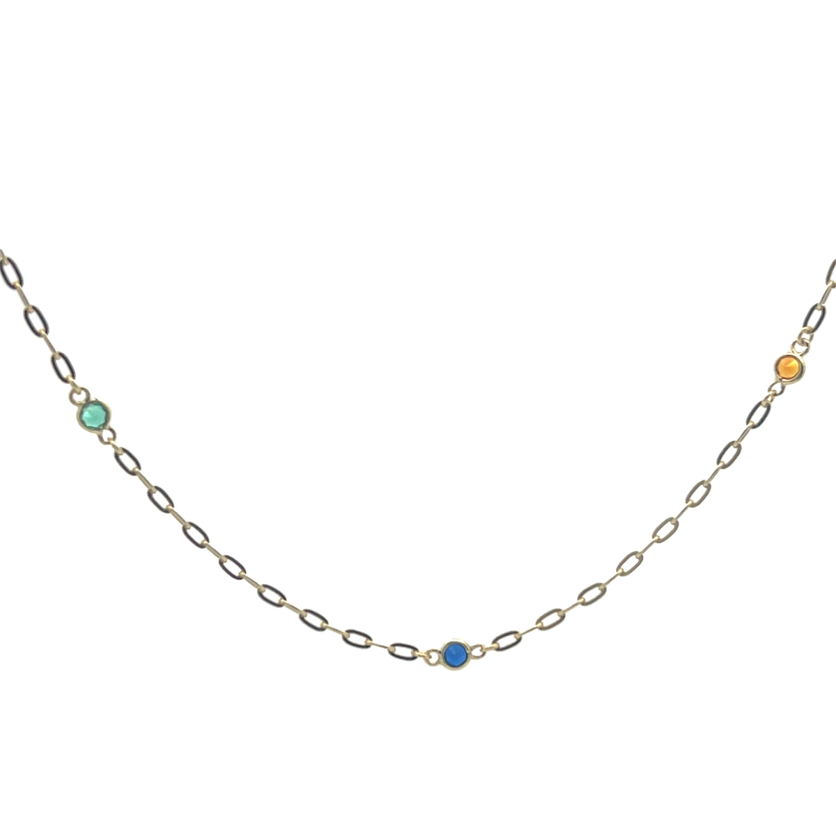 Equilibrium Diamond By The Yard Paperclip Necklace | Inspirit Designs