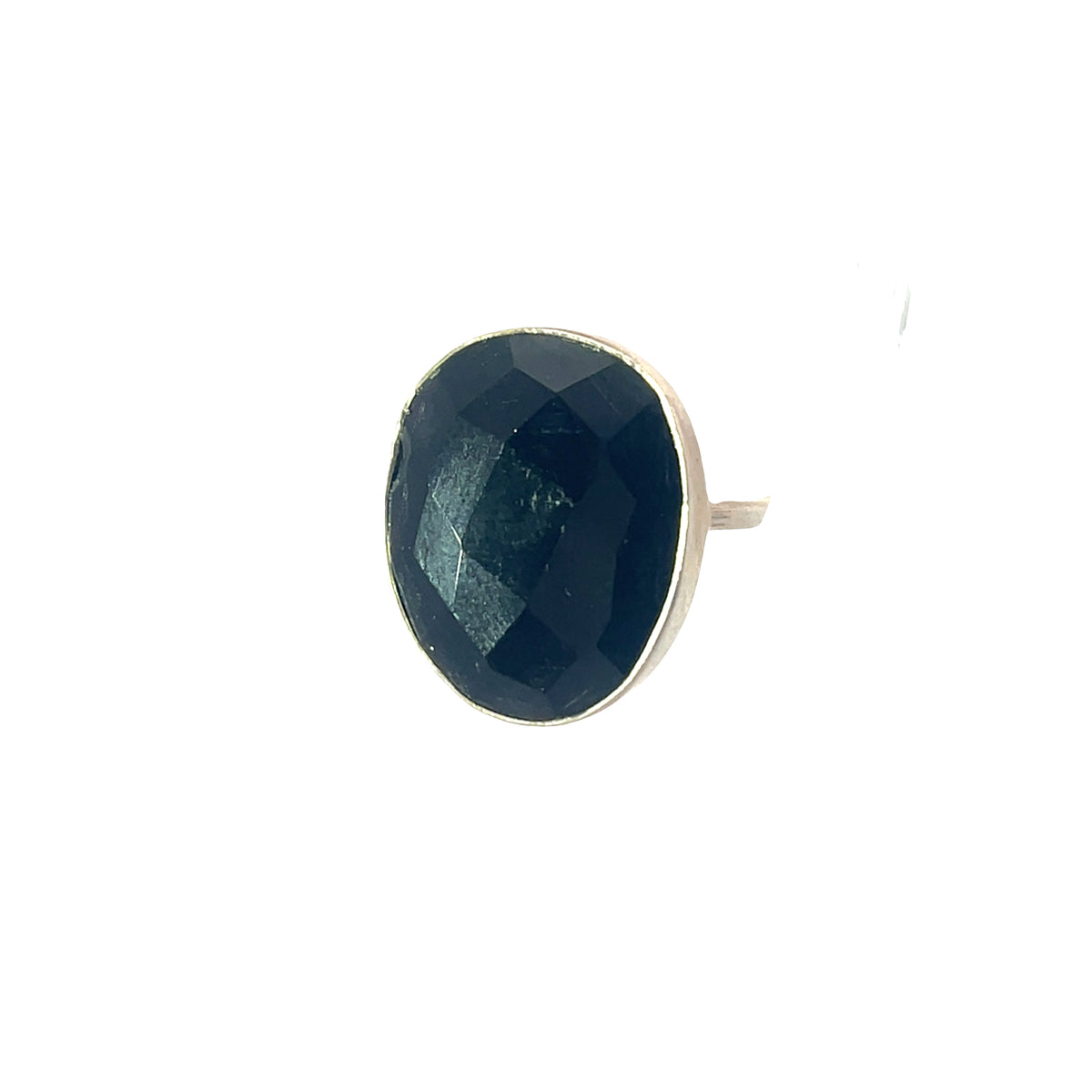 Large semi precious oval ring