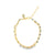 Semi precious two strand Heart chakra bracelet