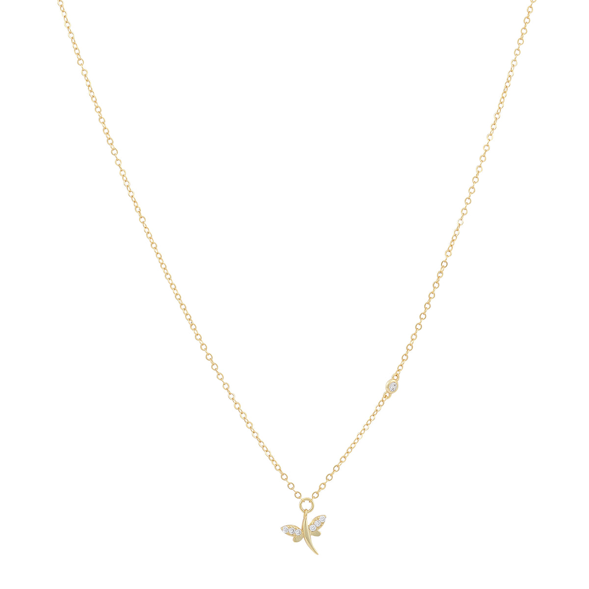 Dragonfly lightness of Being love necklace 925 Sterling silver