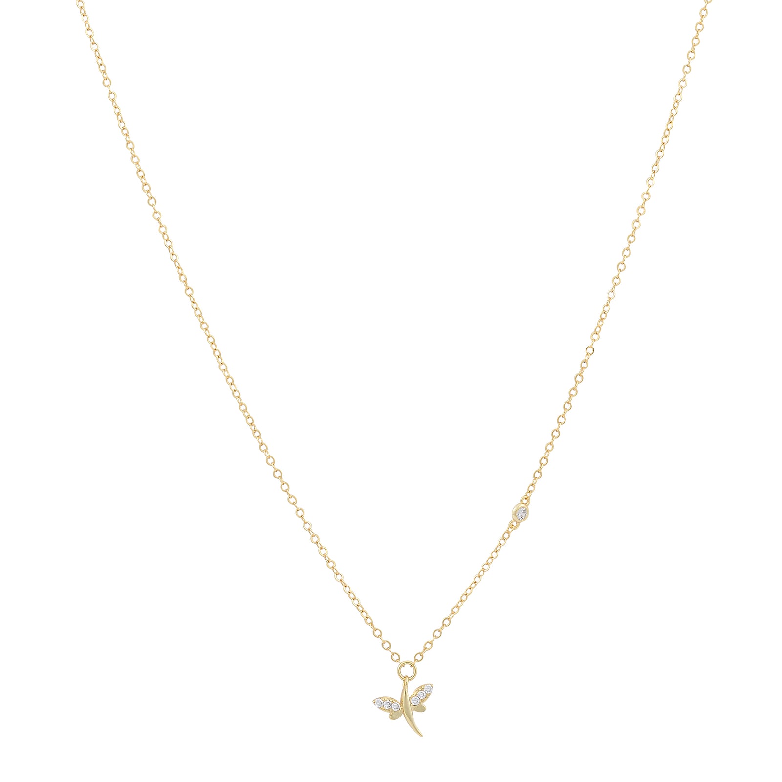 Dragonfly lightness of Being love necklace 925 Sterling silver