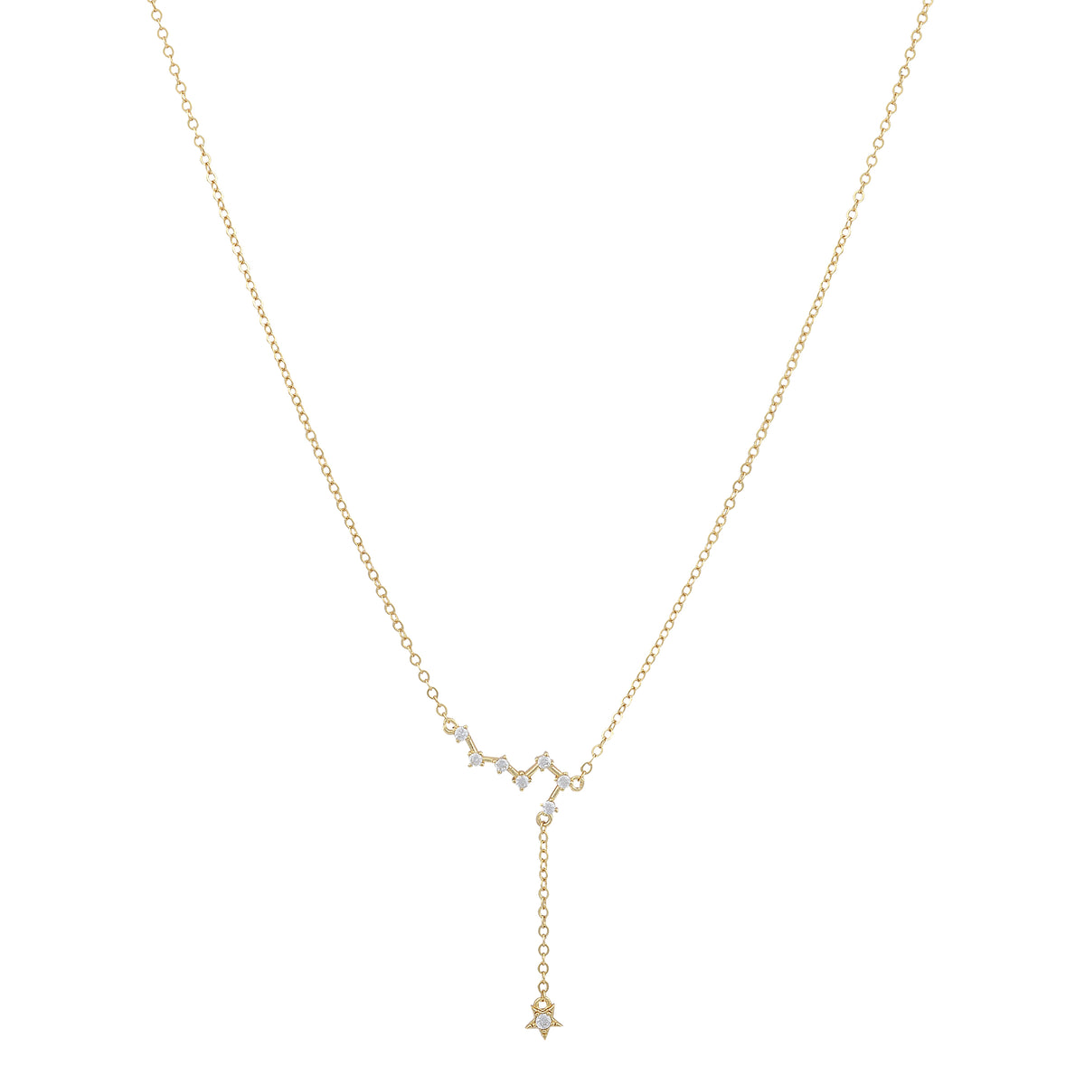 Constellation and Star Pendant necklace sterllng silver 925
