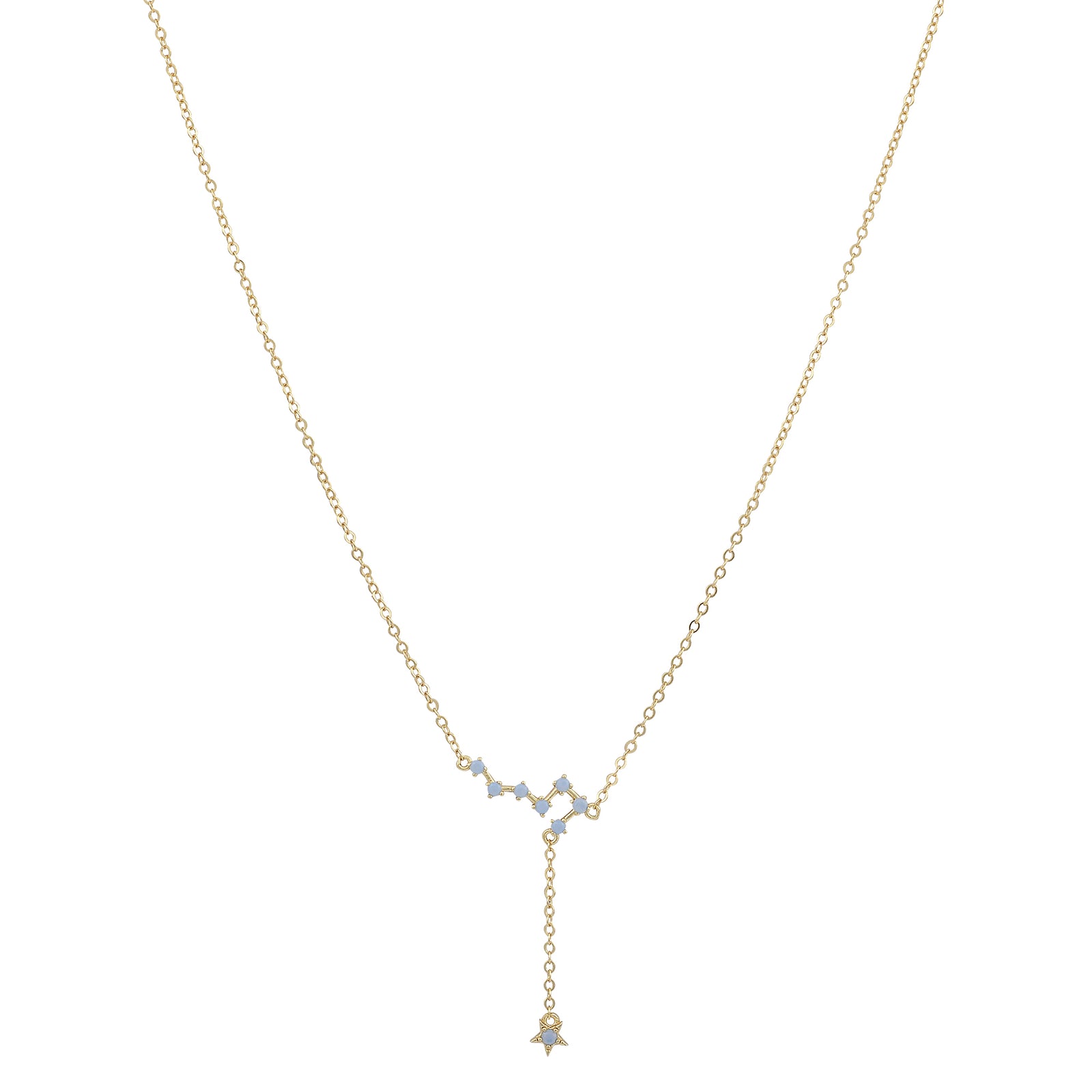 Constellation and Star Pendant necklace sterllng silver 925