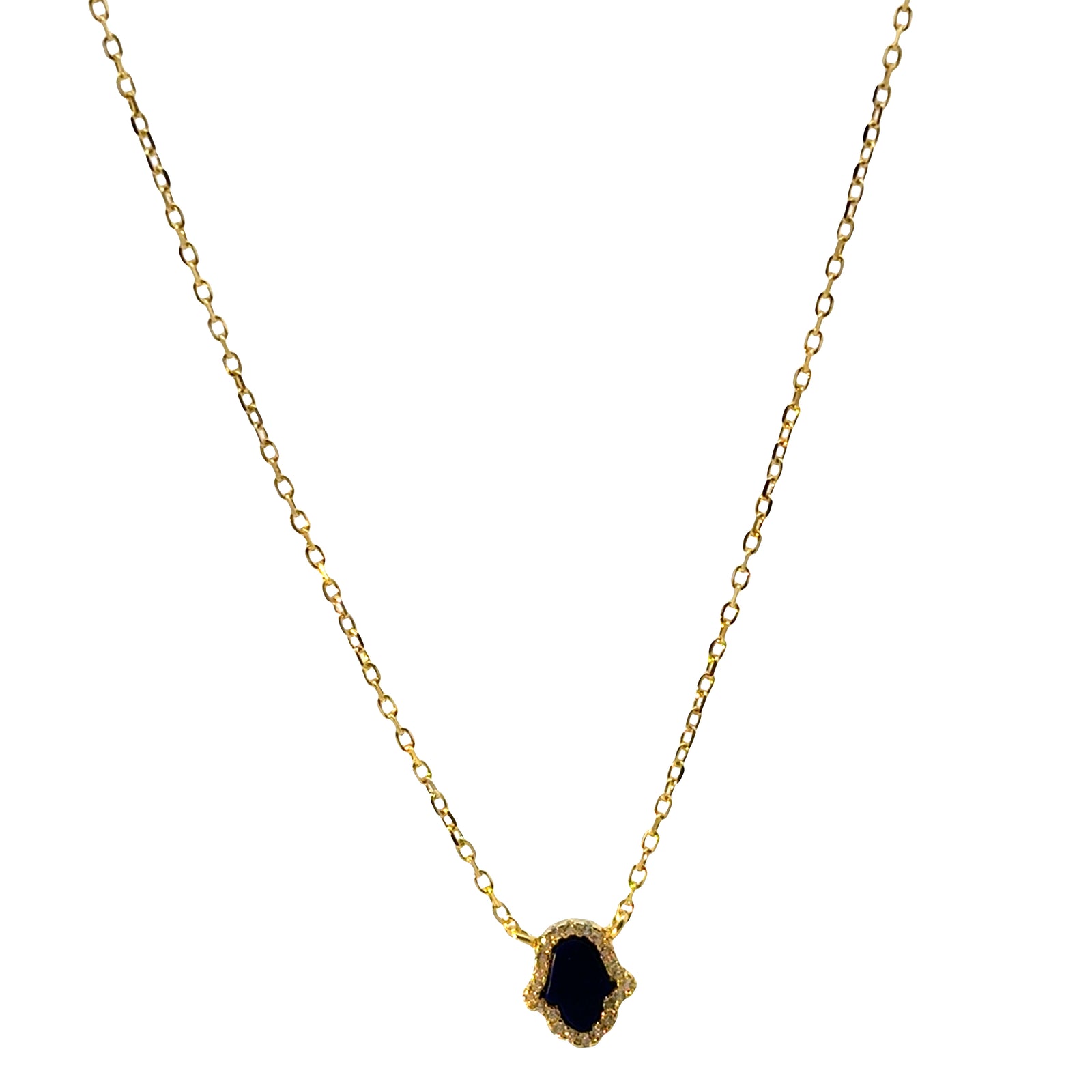 Hamsa Hand Necklace - Protection