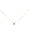 Love Yourself First Heart necklace