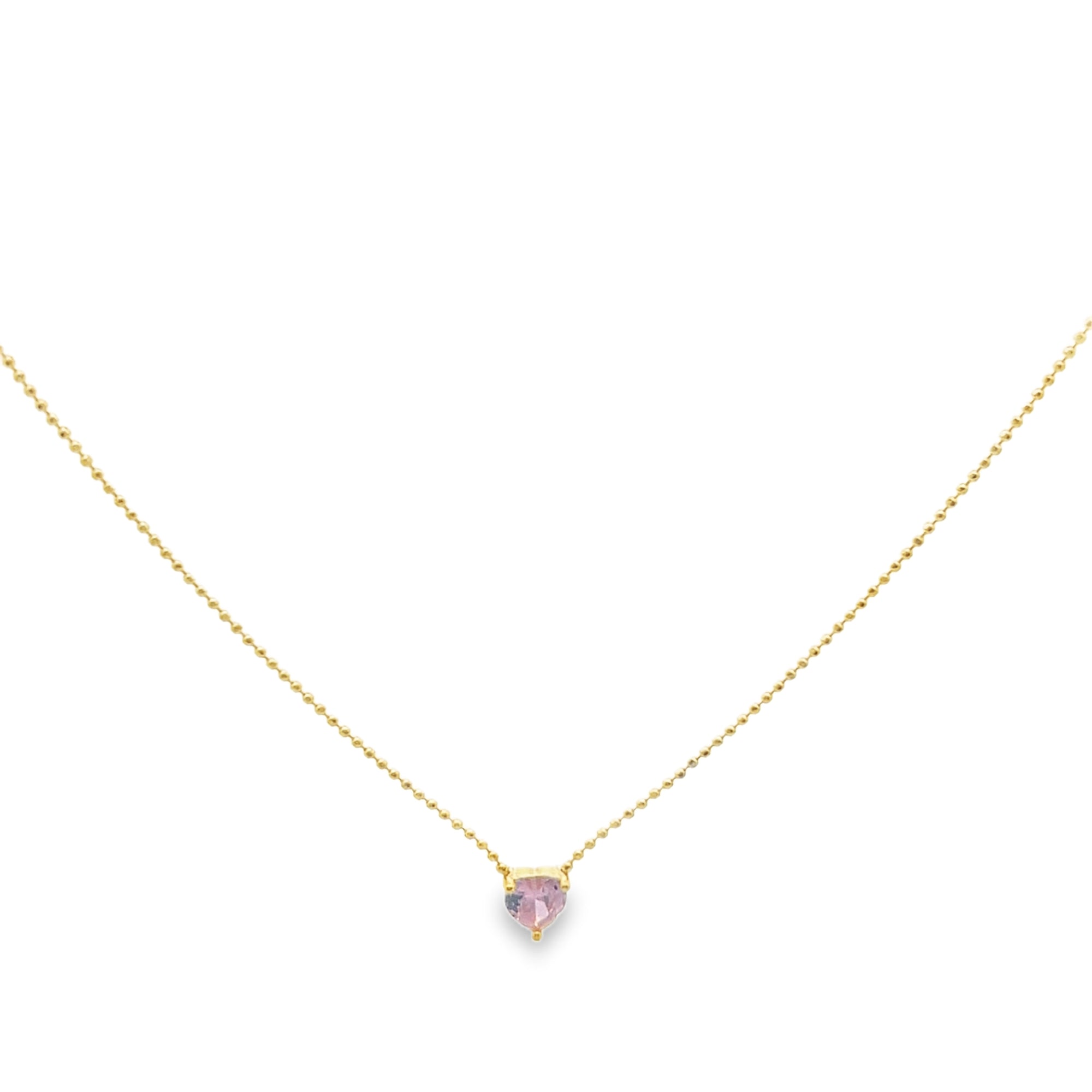 Love Yourself First Heart necklace