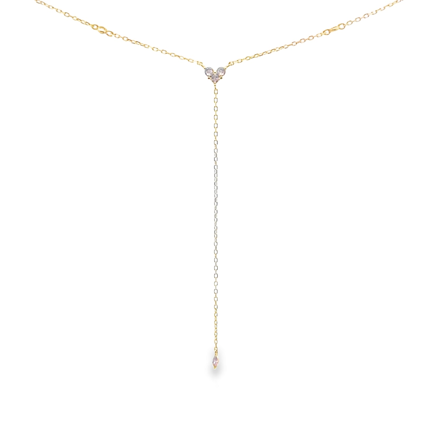 Love Yourself First Heart Love Lariat necklace